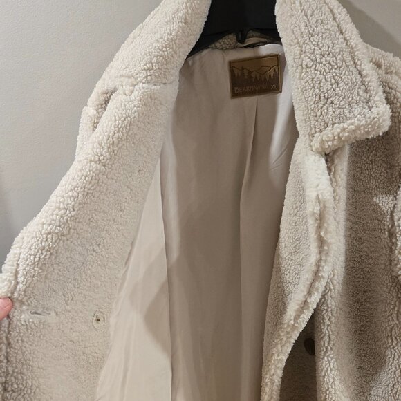 Faux Fur Coat, Bearpaw, women, size Xl, like new - Picture 3 of 5